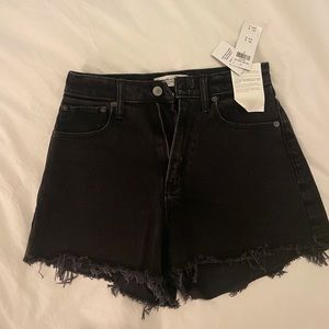Abercrombie 90s Relaxed Cutoff Shorts (High-Rise)